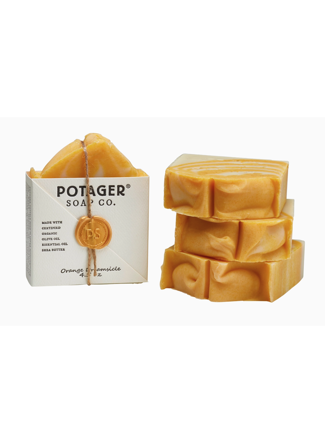 Orange Dreamsicle Handmade Bar Soap
