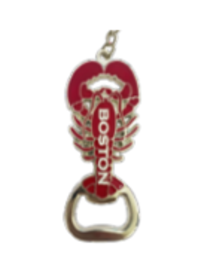 Boston Lobster Bottle Opener Keychain