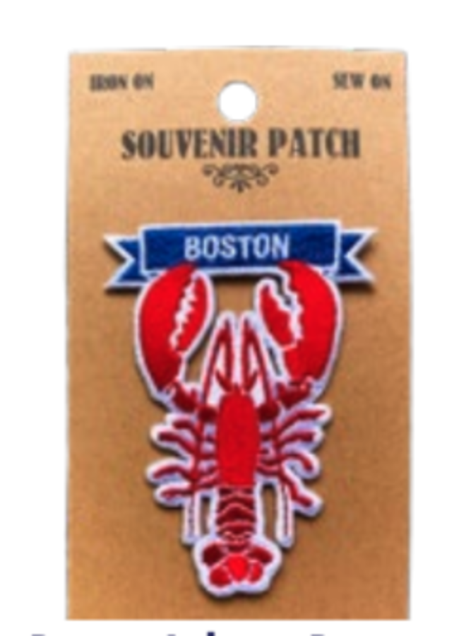 Boston Lobster Banner Patch