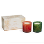 Classic White Absinthe Plum & Spruce Candle Duo 6.5oz