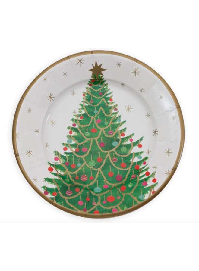 Merry And Bright Salad & Dessert Plates - 8 Per Package