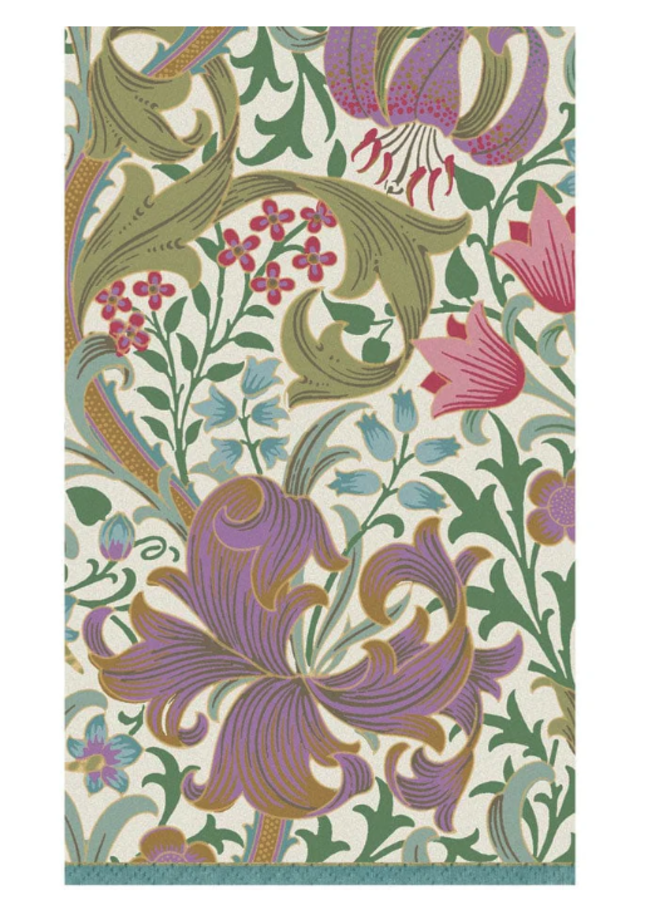 Golden Lily Ivory Guest Towel Napkins - 15 Per Package