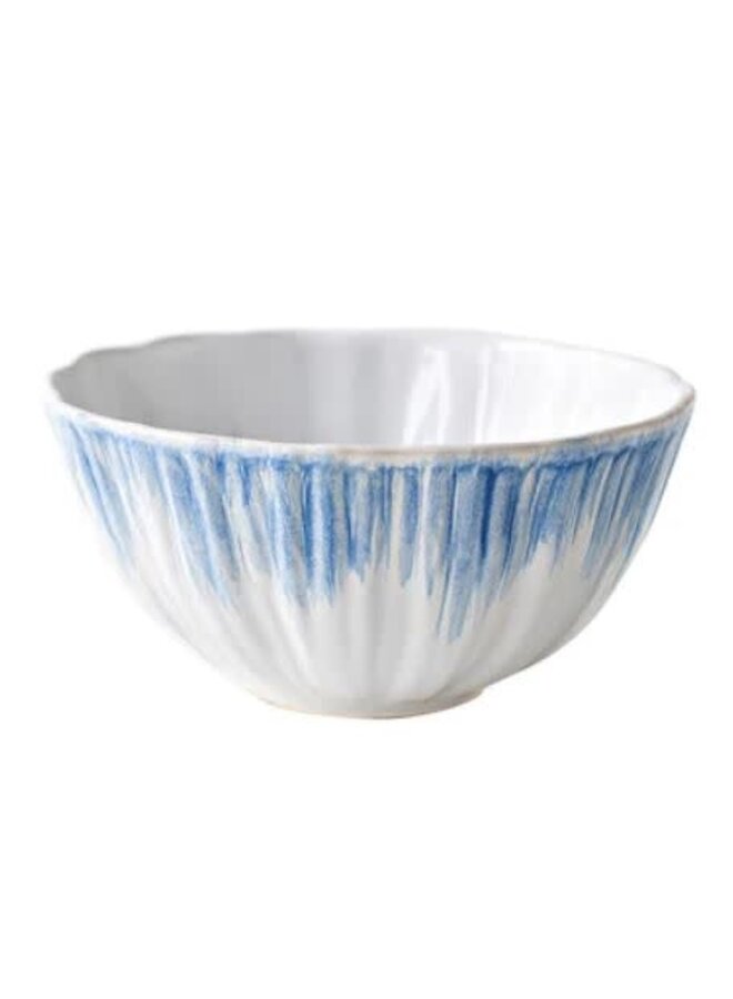 Bari Blue and White Cereal Bowl