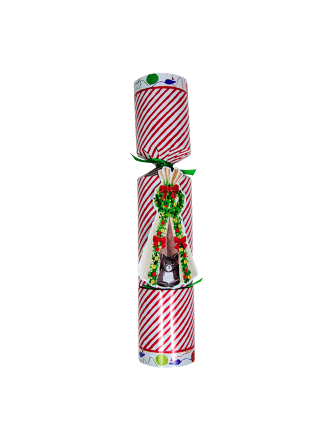 Cat Christmas Teepee Pet Favor - Single Item 13 Inch