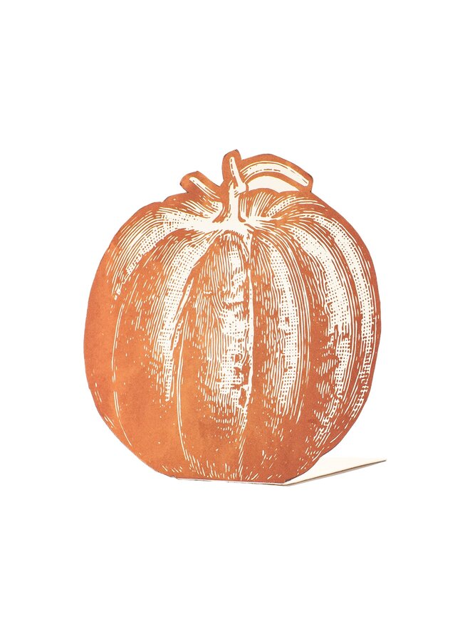 Pumpkin Place Card - Pack of 12