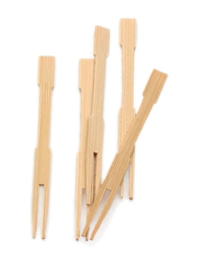 Bamboo Party Fork - 72Ct