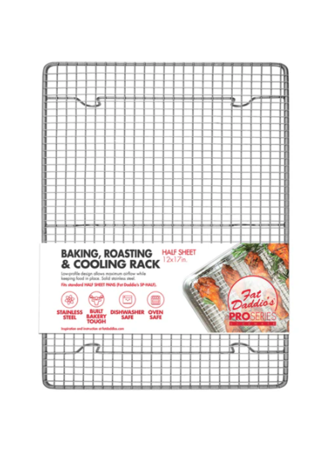 Stainless Steel Cooling Rack Half
