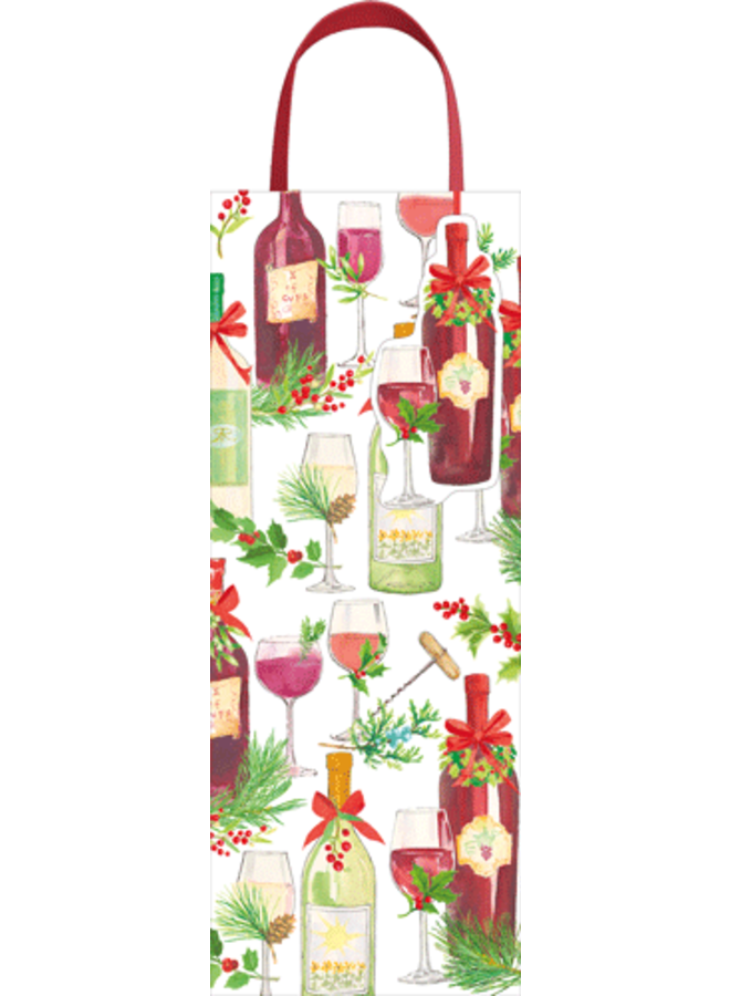 A Christmas Toast - Bottle Bag