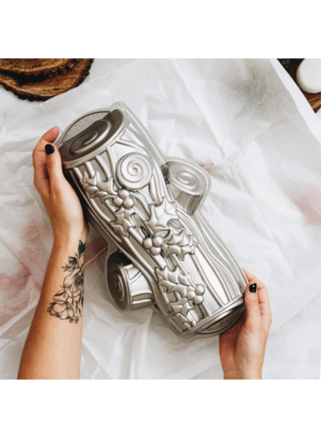 Buche De Noel Yule Log Cake Pan