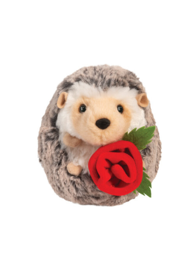 Spunky Hedgehog w/ Rose