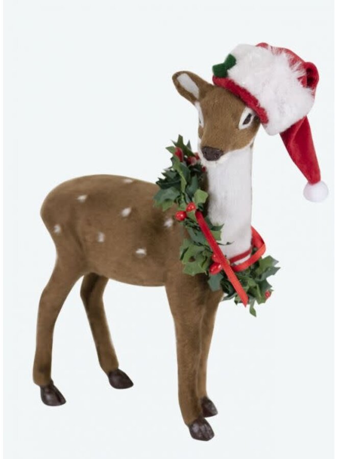 Reindeer with Wreath