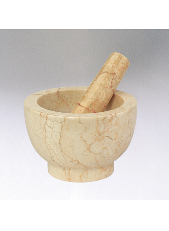 Mortar & Pestle Champagne 4"