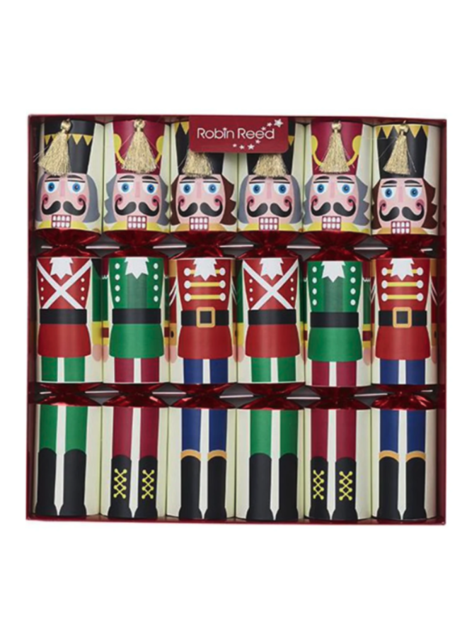 Racing Nutcracker Party Crackers Set of 6 - 13”