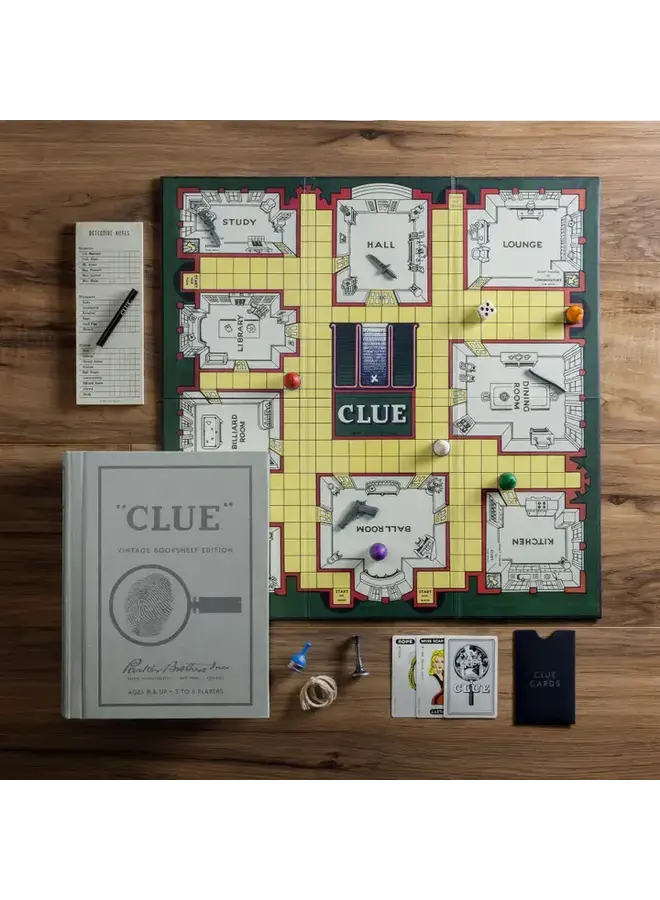 Clue Vintage Bookshelf Editon