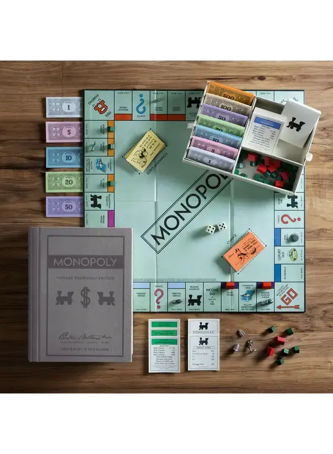 Monopoly Vintage Bookshelf Edition