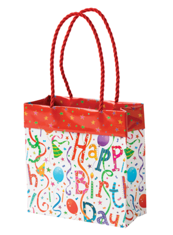 Happy Birthday Small Gift Bag - 1 Each