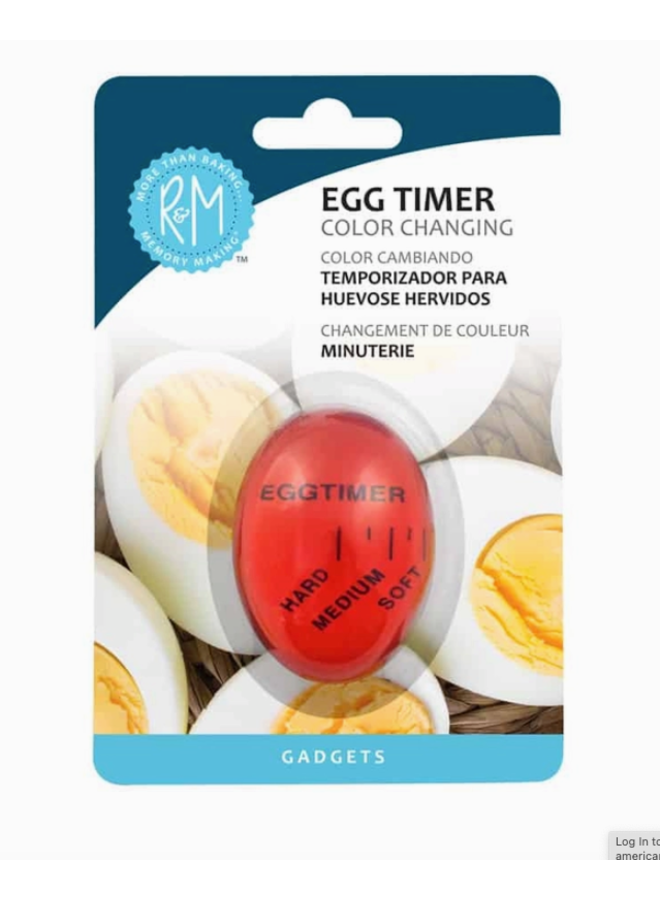 Egg Timer Color Changing Bucket