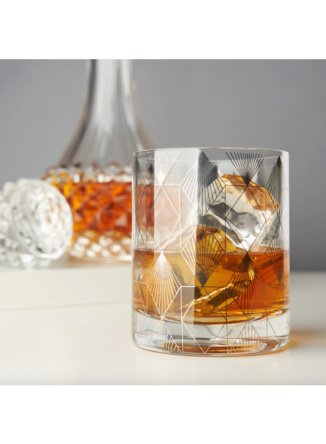 Deco Crystal Tumbler