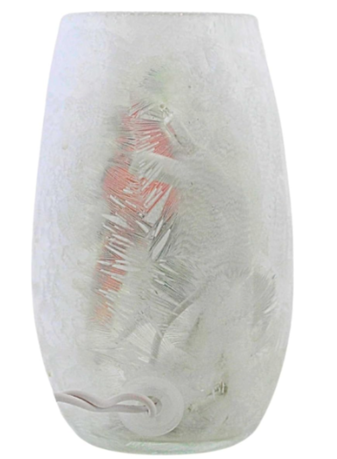 5.25" Elegant Holiday Pre-Lit Small Vase