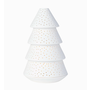 Porcelain Fir Tree Candle Holder