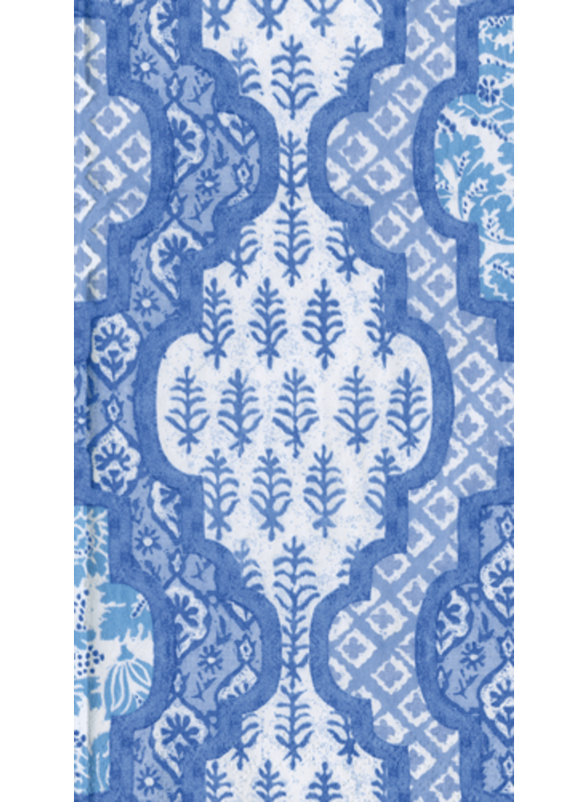 Provencale Cotton Blue Guest Towel Guest Towel - 15 Per Package