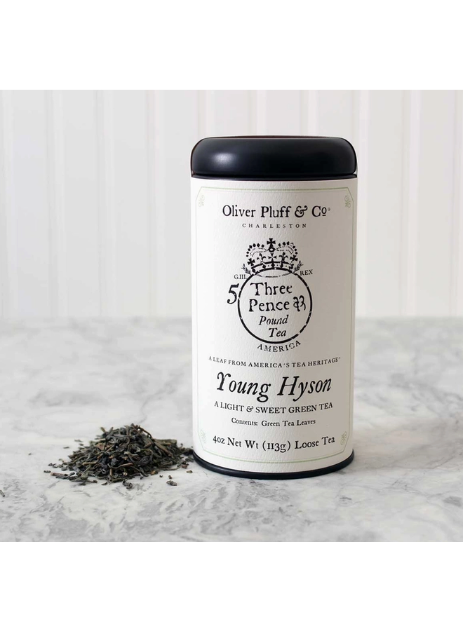 Young Hyson - Loose Tea in Signature Tea Tin