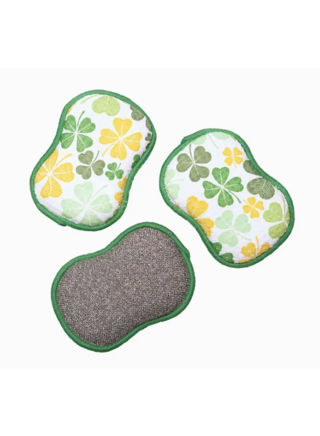 Re:Usable Sponges (Set of 3) - Shamrock