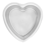 Aluminum Heart Cake Pan Removable Bottom 8" x 3"