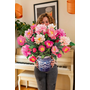 Grande Peony Paradise Pop-Up Card Bouquet