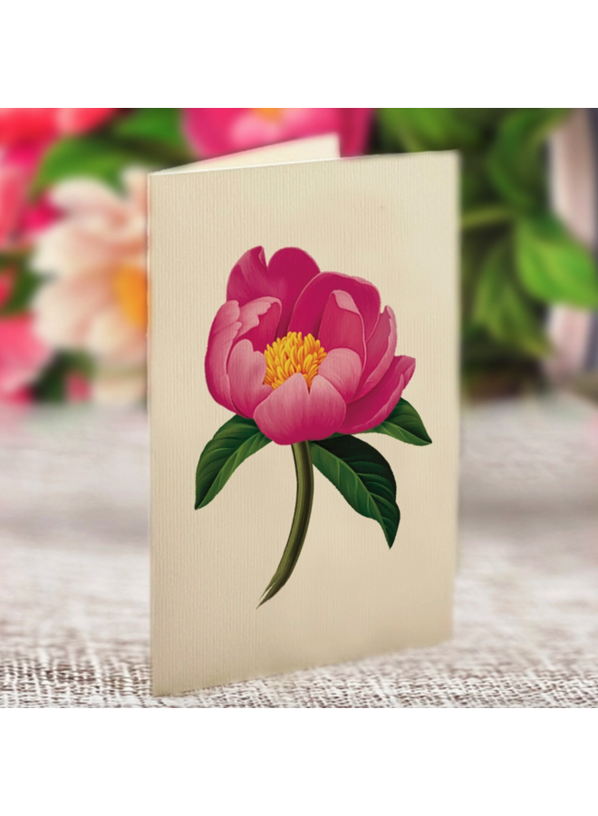 Grande Peony Paradise Pop-Up Card Bouquet
