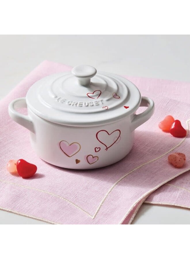 Mini Round Cocotte 8 oz Mon Coeur