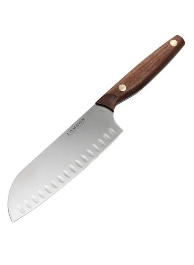 Vintage Walnut Series Santoku 7”