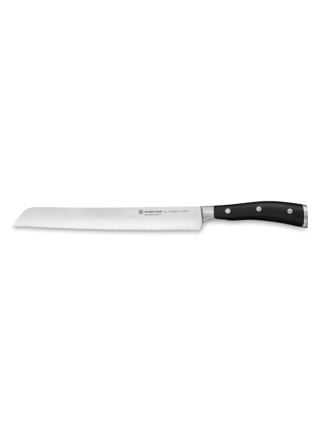 Ikon 9" Bread Knife Double Serrated