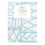 Bamboo Screen Robin's Egg Paper Linen Table Covers - 1 Each