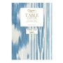 Toile De Nantes Blue Paper Linen Table Covers - 1 Each