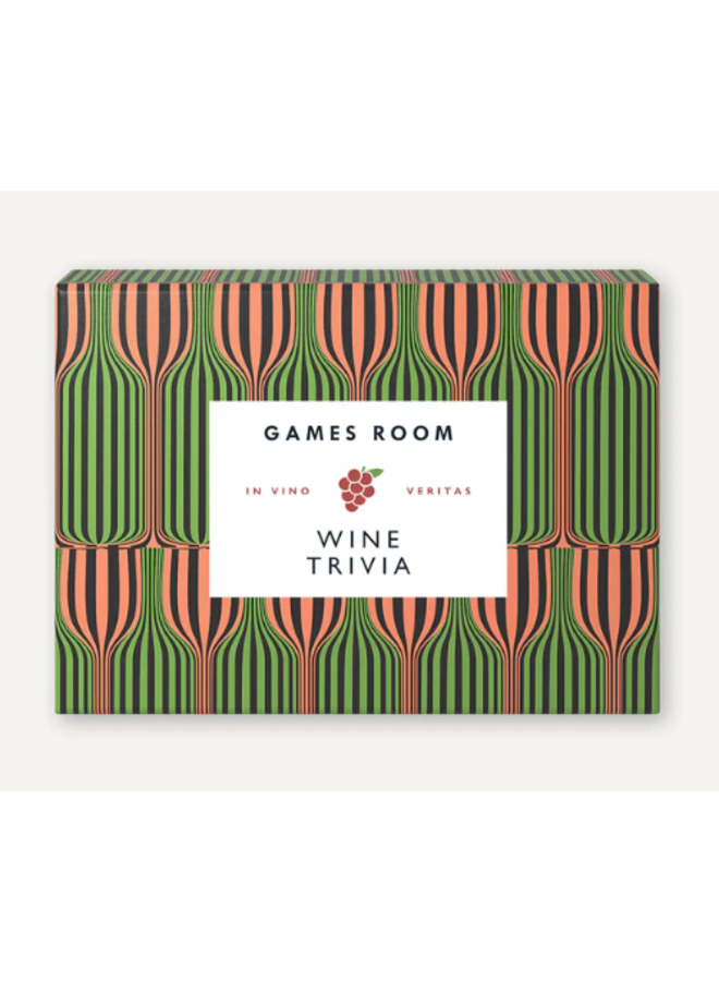 Games Room Wine Trivia