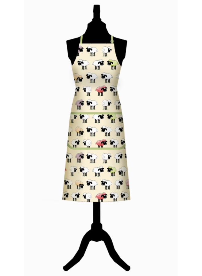 Sheepish Cotton Apron