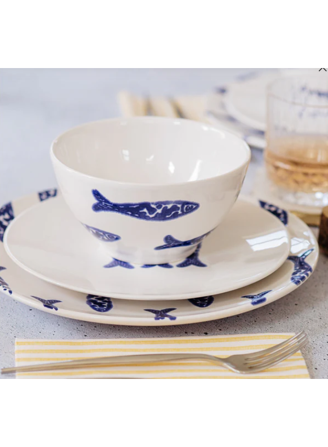 Santorini Minnows Cereal Bowl