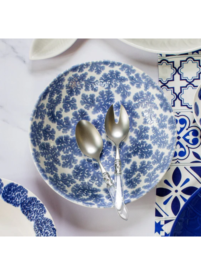 Santorini Coral Serving Bowl