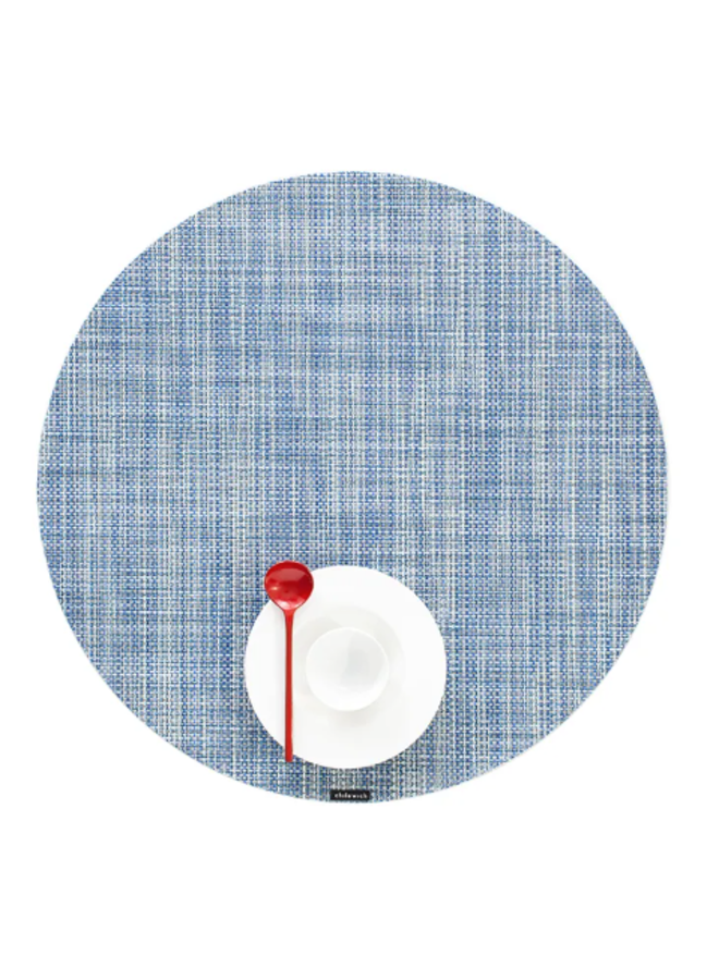 Mini Basketweave Round Placemat