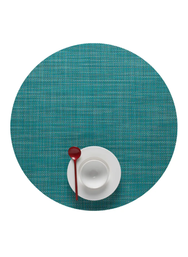 Mini Basketweave Round Placemat