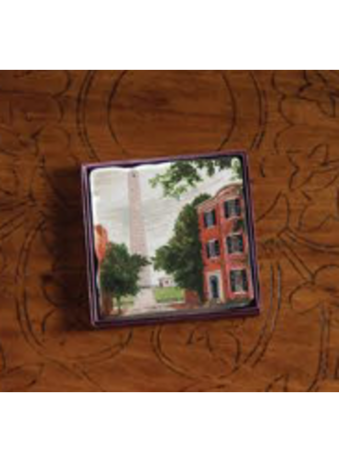 Bunker Hill Marble Coaster