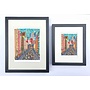Boston Marathon Black Framed 5x7 Print