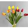 19" Real Touch Tulip Bunch