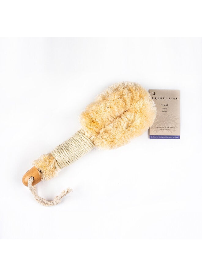9" Sisal Bath Brush