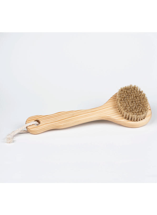Cedar 10" Short-Handle Bath Brush