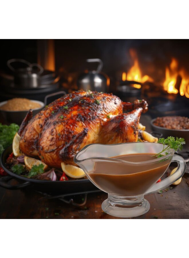 Glass Gravy Boat, 9oz