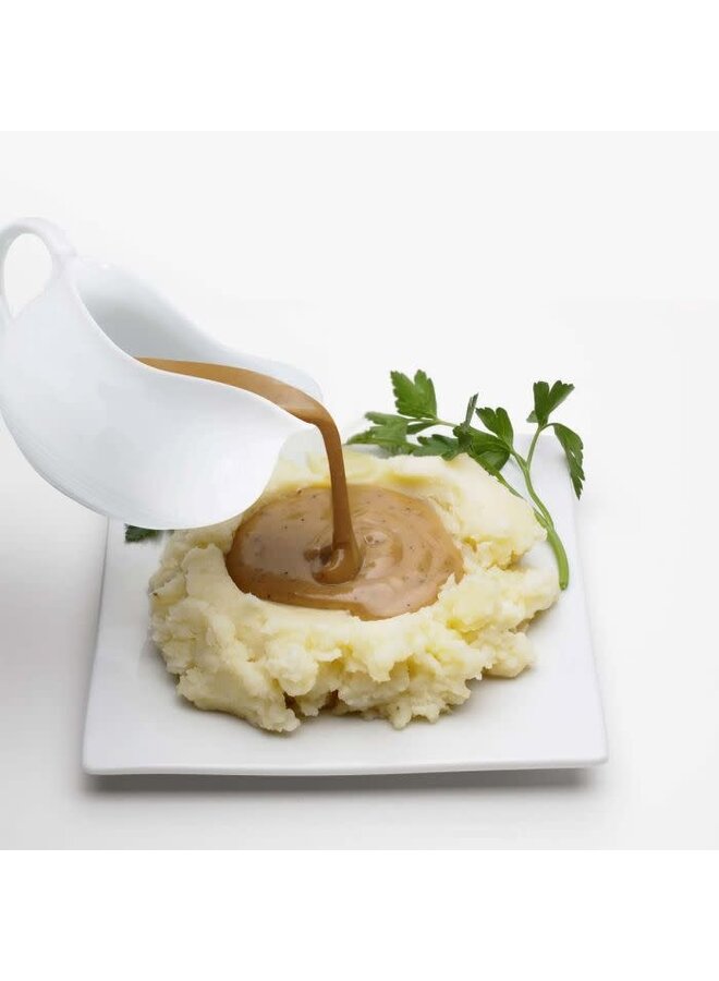Gravy Boat with Saucer, 24oz