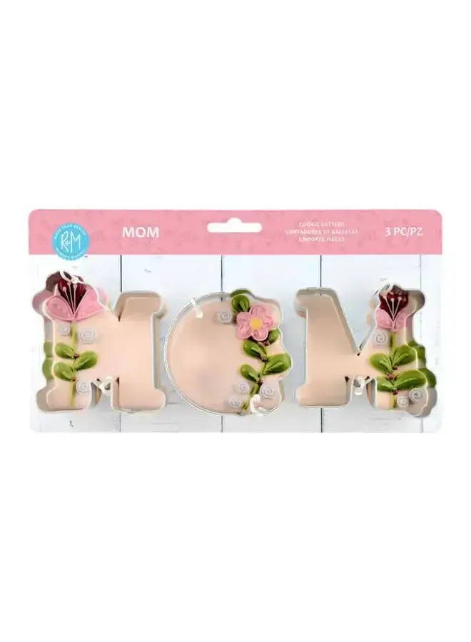 Mom 3pc Cookie Cutter Set