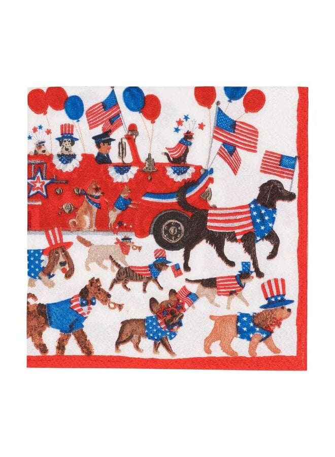 Join The Parade Cocktail Napkins - 20 Per Package